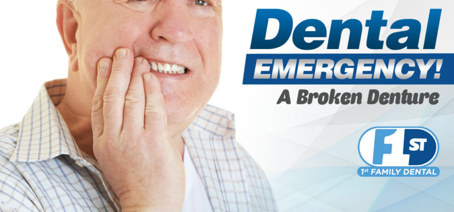 Dental Emergency! A Broken Denture