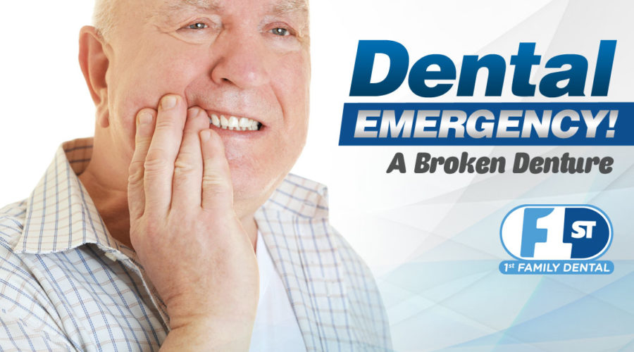 Dental Emergency! A Broken Denture