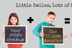 1st Family Dental St Jude Donation Program kids
