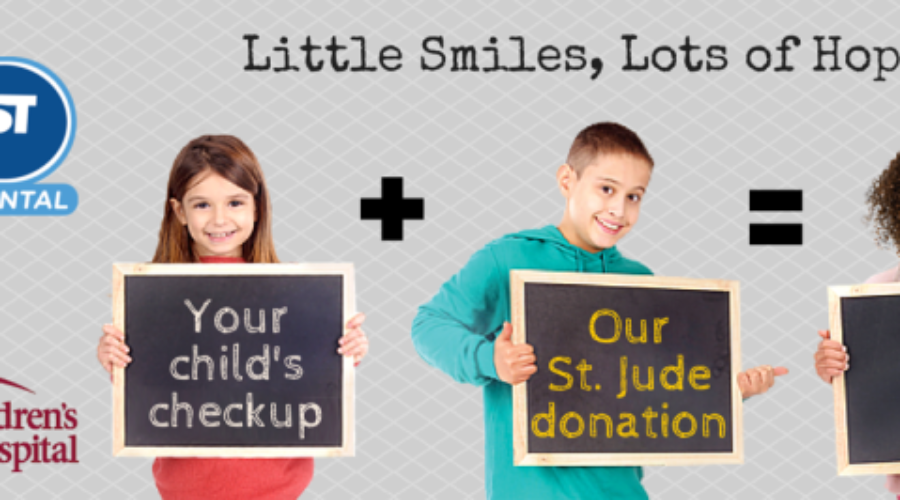 1st Family Dental St Jude Donation Program kids
