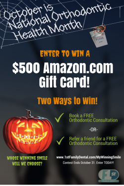October-is-Orthodontic-HealthMonth-Amazon-Giveaway-Contest