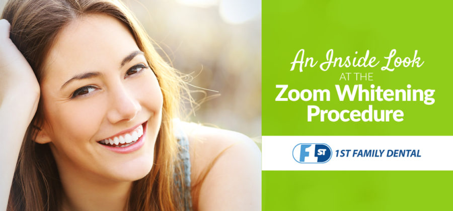 an inside look at the zoom whitening procedure - 1st Family Dental