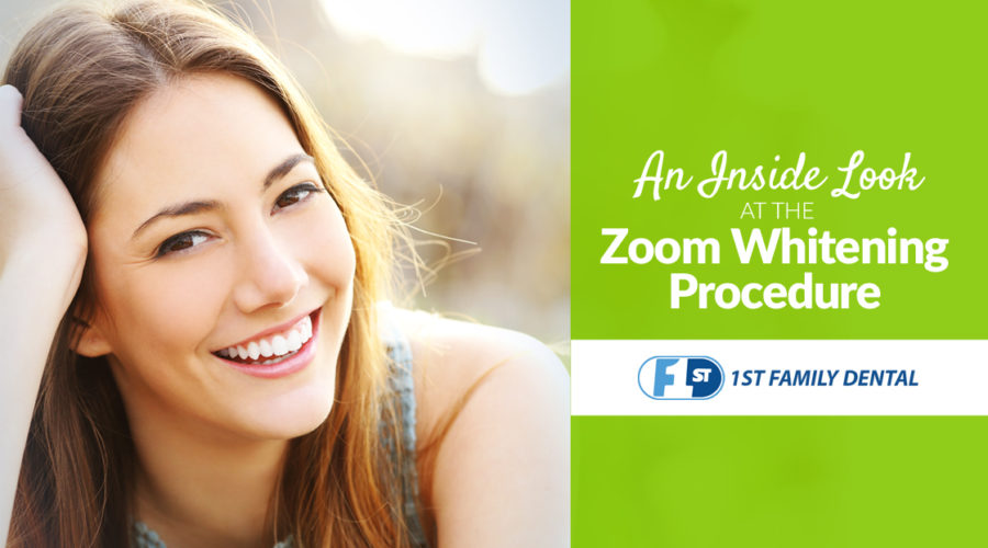an inside look at the zoom whitening procedure - 1st Family Dental