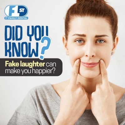 Fun Facts About Smiling and Laughing - Fake laughter makes you happier